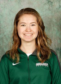 Meet our sophomore Abby Buckborough, sabre specialist from Swansea, MA. She's one of our NCAA qualifiers and top performers at the LIU Post Invitational, keep up the hard work Abby! #WagFencing