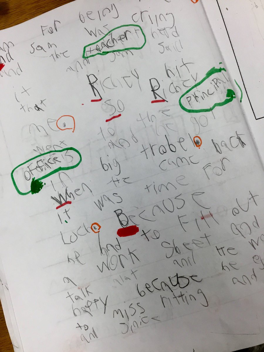 ShannaMingee's tweet photo. 2nd grade @bp_mustangs self monitoring and editing to improve their own writing! ✏️😊 https://t.co/dGzsc1jksE