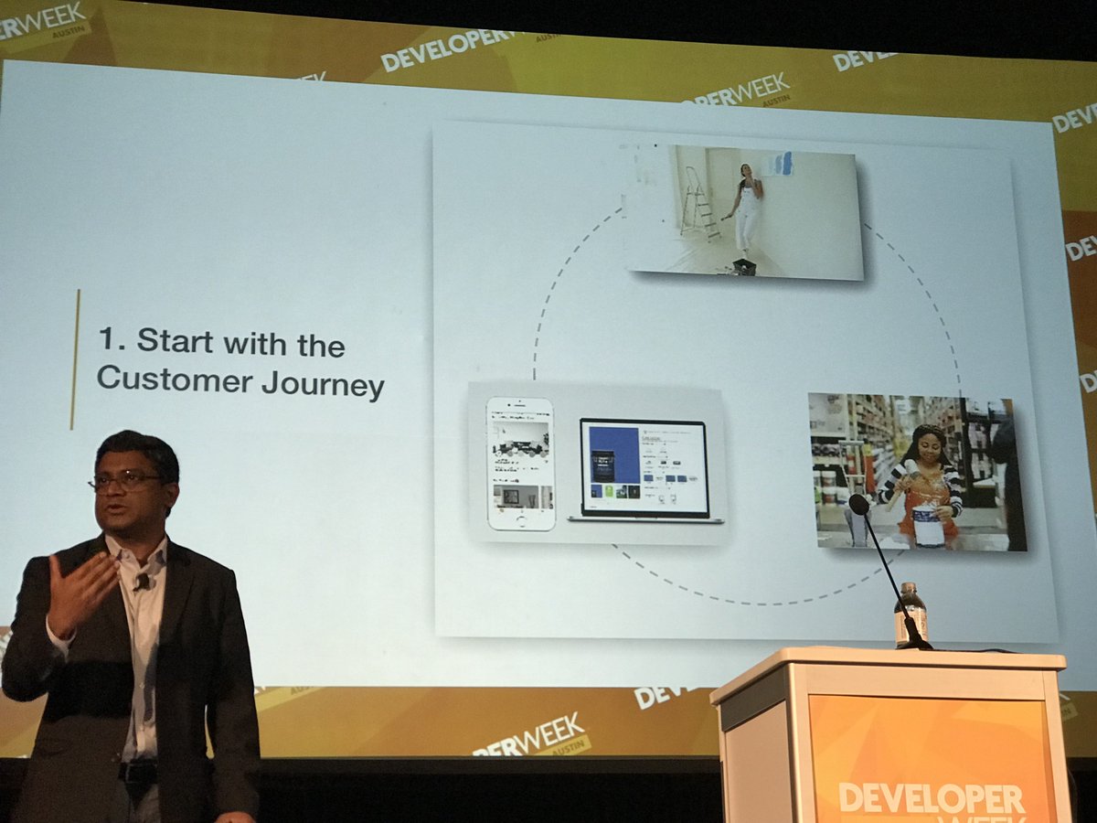 Ken Tabor (@kentabor) on Twitter photo Best practice: Start solving a problem with the tech? No. More effective to start by looking at the customer journey. Listen and learn to your customers in their homes and in your stores. <a href="/pratv/">Prat Vemana</a> #DEVWEEKATX <a href="/HomeDepot/">The Home Depot</a> Best practice: Start solving a problem with the tech? No. More effective to start by looking at the customer journey. Listen and learn to your customers in their homes and in your stores. <a href="/pratv/">Prat Vemana</a> #DEVWEEKATX <a href="/HomeDepot/">The Home Depot</a>