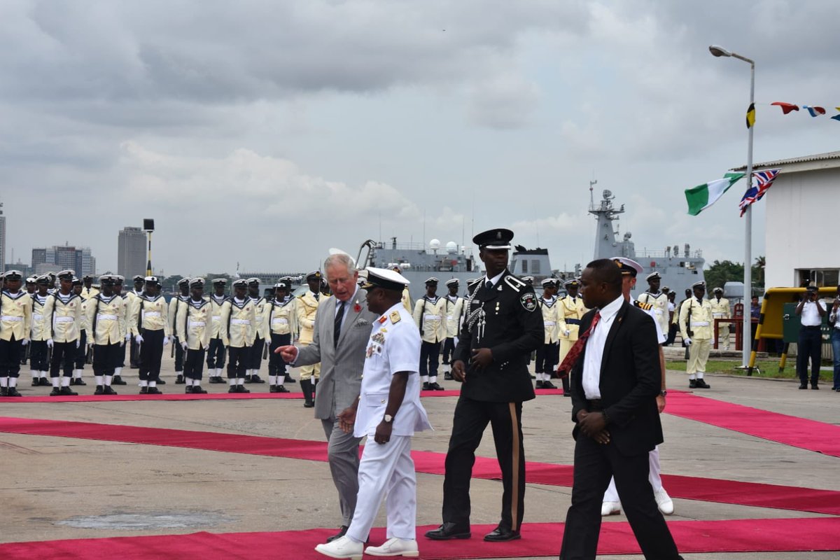 prince charles last visit to nigeria