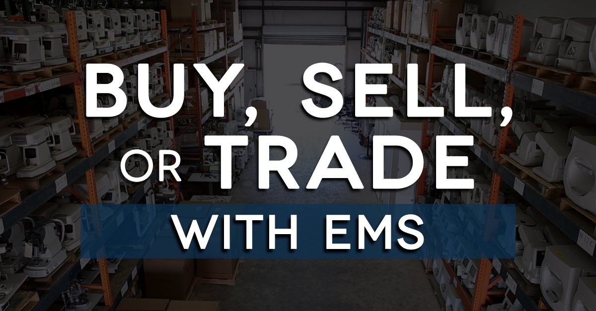 Ready to upgrade your current equipment?

Make the switch affordable with EMS’ trade-in opportunities! We’ll buy your equipment, so you can put the money towards new devices!

bit.ly/2Jm0SxH