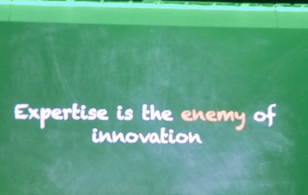 mec_salah75's tweet image. &quot;Expertise is the enemy of innovation&quot;. &quot;You always have the right answer; they just sometimes ask the wrong question. @stephenshapiro #BBCcon Building Business Capability Conference