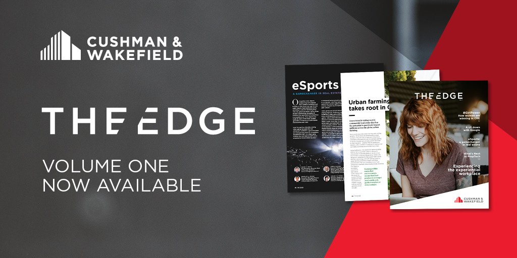 Discover influential trends impacting the commercial real estate industry and beyond, written by our very own C&W thought leaders. cushwk.co/TheEdge #CWWhatsNext #industrial #urbanfarms #logistics #coldstorage #cwindustrial @CushWake @CushWakeUS