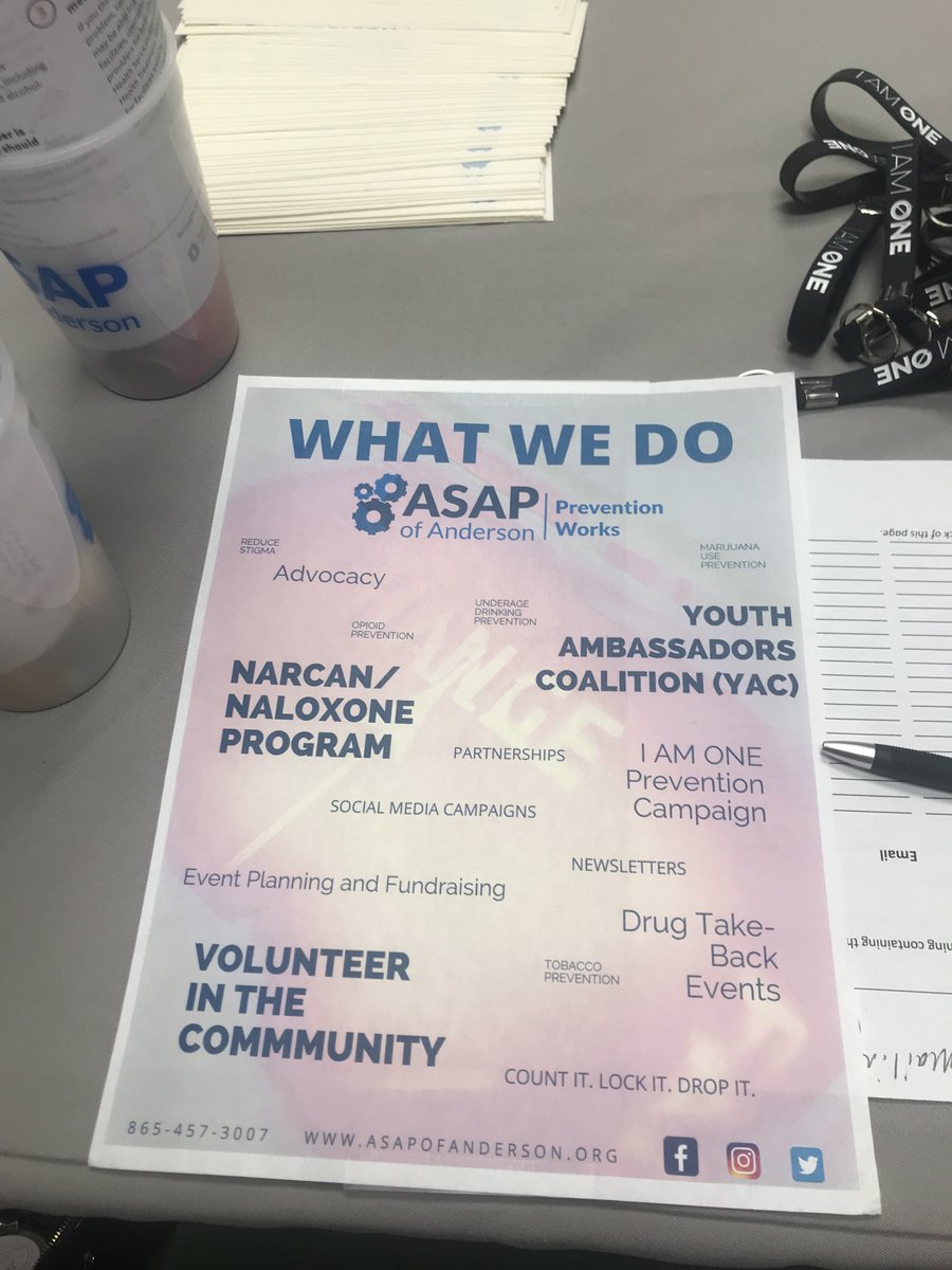 ASAPofAnderson's tweet photo. #ASAPofAnderson is with @DepofEnergy today for their Employee Health Fair! Take advantage of health fairs at your organization or in your area. You’ll learn a lot about health and prevention you can integrate directly into your daily life. #preventionworks https://t.co/yC9Pqzcybc