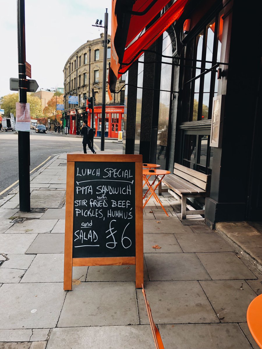 Today’s lunch special. What’s tomorrow?