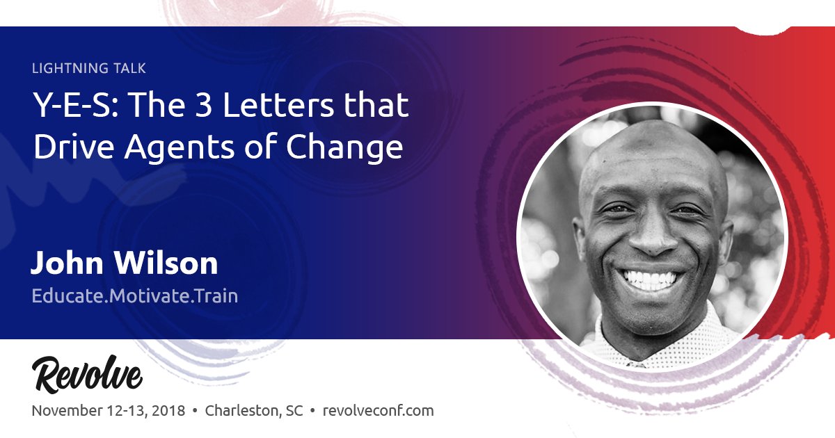 harbormark's tweet photo. Y-E-S: The 3 Letters that Drive Agents of Change, a session w/ @johnaw25  of @Chas_Battery  at #RevolveConf ~ https://t.co/bR9f3zru1q
. . . ( #inspiration #creativity #chs #charleston #chsevents #marketing #design ) https://t.co/ZRcHAorCz2