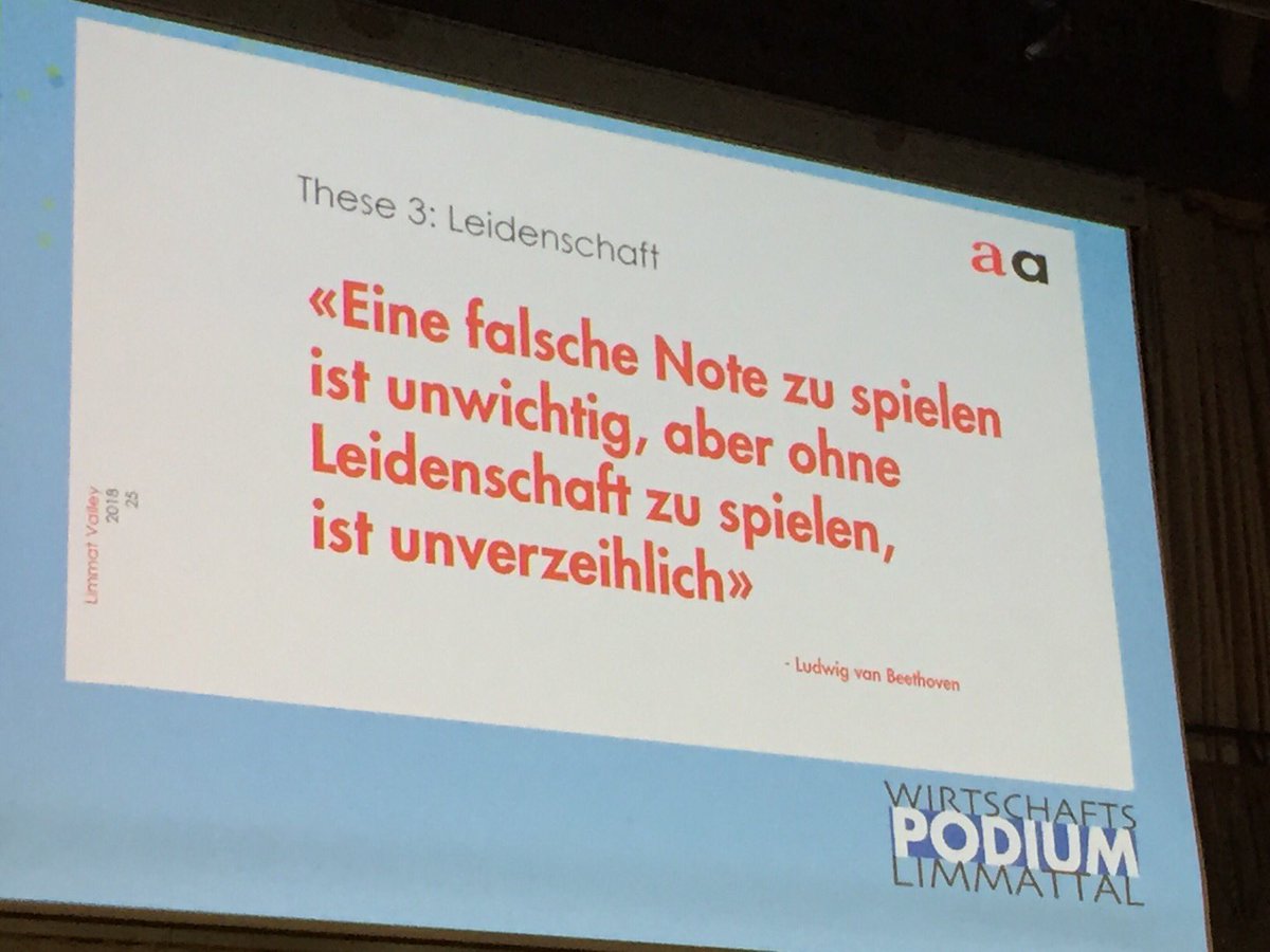 #wipo2018 #wipo : Aus dem Inputreferat von Anton Affentranger beim Limmattaler Wirtschaftspodium 2018