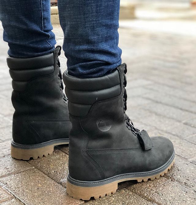 timberland super boot black