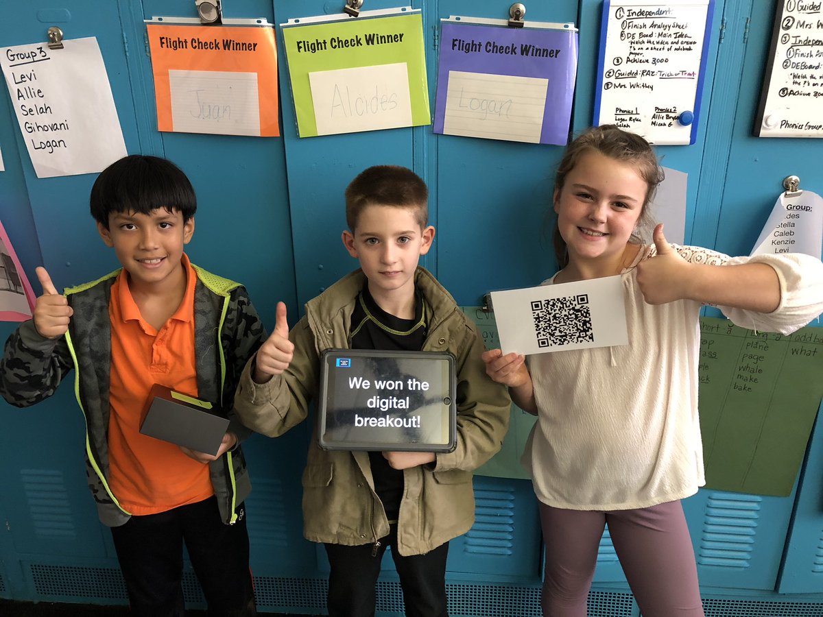 Another successful breakout with 3rd grade and <a href="/featherstonesg/">Stephen featherstone</a>! <a href="/JenniferWarden5/">Jennifer Warden</a> <a href="/RES_RSSS/">Rockwell Elem NC</a> #ThisisRES