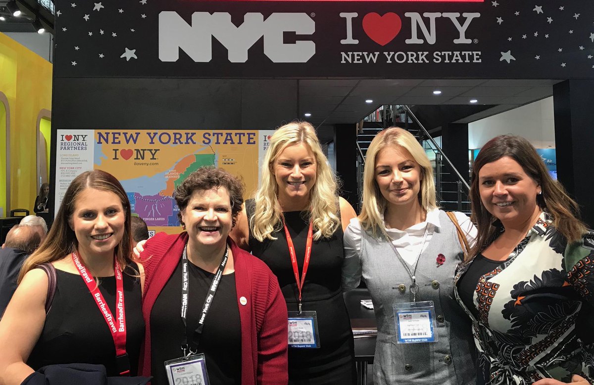 ILoveNYPR's tweet photo. As #WTMLDN2018 comes to a close, we want to thank everyone for coming to our booth. If you weren't able to stop by, we invite you to tweet or DM us so we can share with you the latest adventures that await you in New York! https://t.co/CchKKksZym
