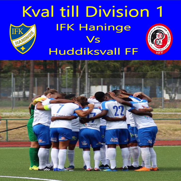 Nu skall det äntligen avgöras-IFK Haninges kvalfyllda ödesmatch mot <a href="/HudiksvallsFF/">Hudiksvalls FF</a> på Torvalla IP.
Det kommer att bli tufft med mycket spänning och dramatik. Kul!
Välkomna till Torvalla IP på lördag Kl.13:00 och stötta våra lokala hjältar.
👊💪🙏