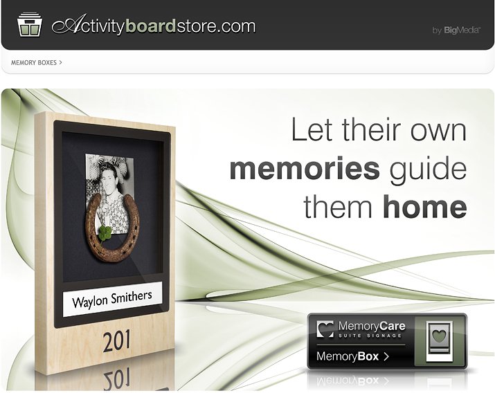 BigMedia7's tweet photo. Memory boxes are helping people find their way. #Dementia #Memory #seniorcare https://t.co/xCP8yZMk6o