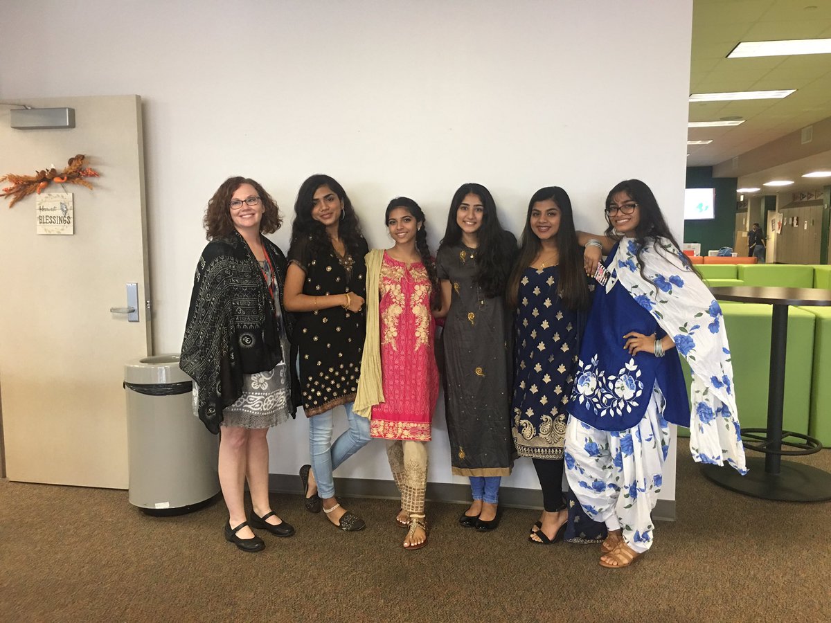 ChristiKeelen's tweet photo. Happy Diwali! Love my students celebrating and embracing their culture and religion. #QuestECHS #IamHumble https://t.co/lJSnx8KhYD