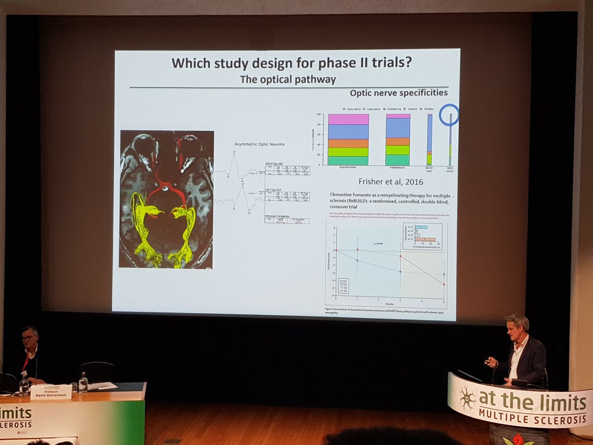 ZhalehK's tweet photo. Studying and promoting remyelination-treatment target insights from Prof Bruno Stankoff #MSATL https://t.co/ionr8cO0H9