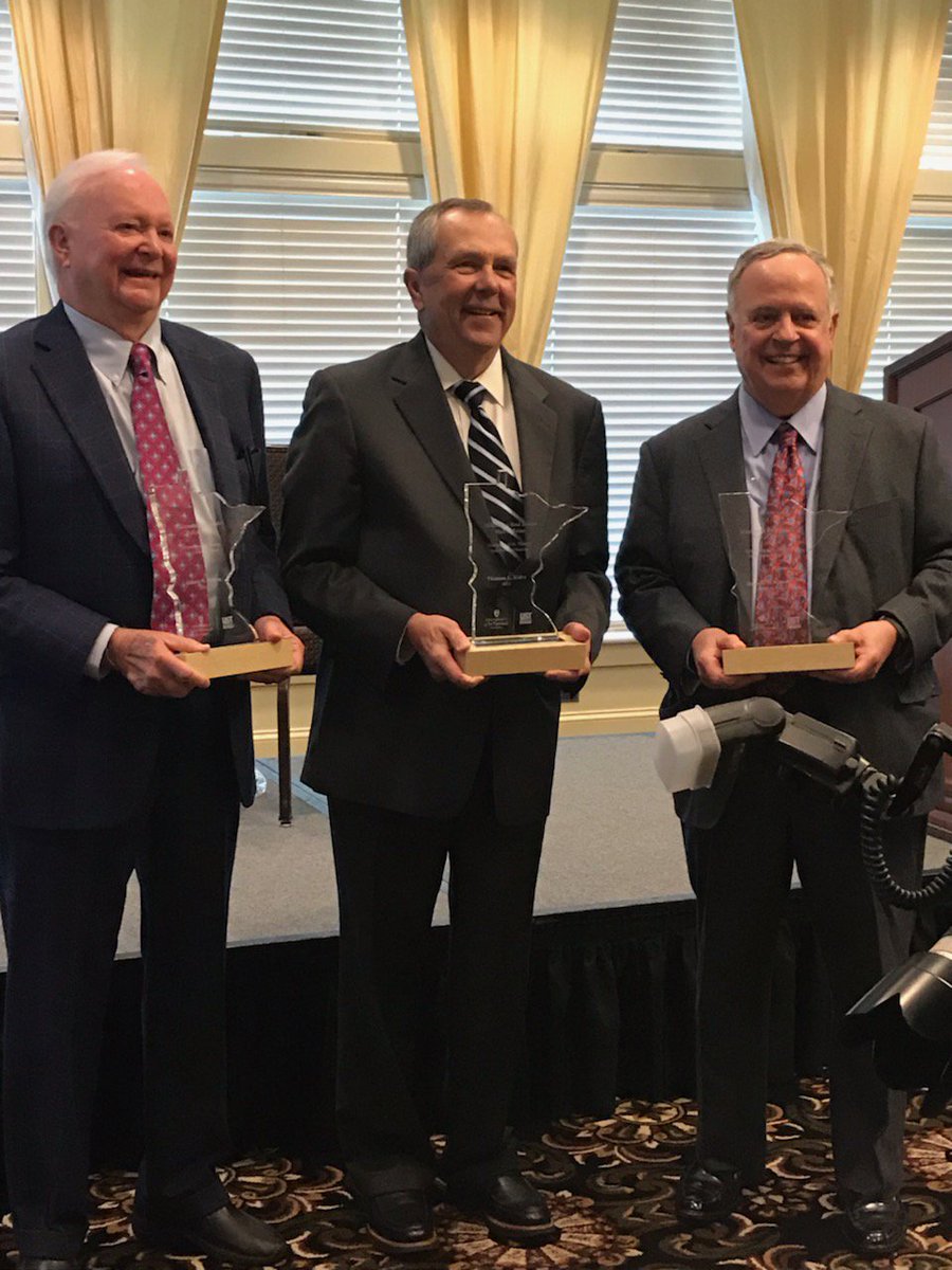 NTH_INC's tweet photo. Congrats to this year's #MN #RealEstate #HallofFame inductees Jim Nelson, Tom Holtz and our very own @RnelsonRuss! Our cities wouldn't be the same without these three. https://t.co/41dl2C5lM4