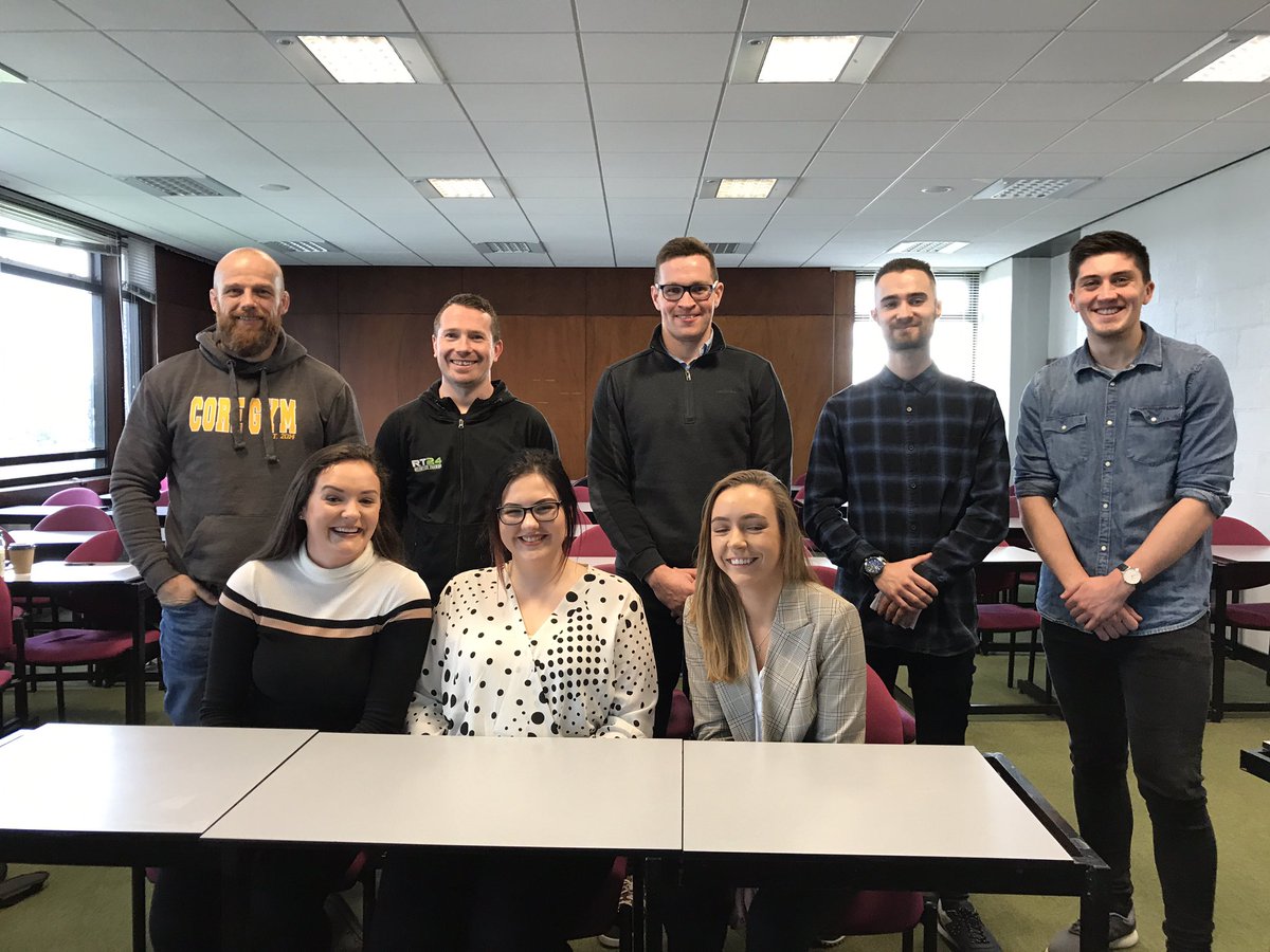 john_bustard's tweet photo. Thoroughly enjoyed the presentations from our #ProessionalSelling and #SalesManagement students today on @coregymNI’s #RT24 product. Great to have the guys on-site to give feedback. #ProjectBasedLearning @UlsterBizSchool #Export #Sales https://t.co/4cjFHZKa5C