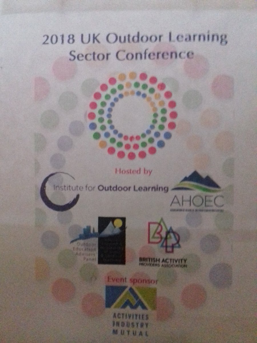 BlairvadachOEC's tweet photo. Excited to be representing @GlasgowCC at the UK Sector Outdoor Conference. 300+ providers 40+ workshops and seminars over 3 days. #ahoec #IoL #bapa #oeap https://t.co/O3MgUT1cuv