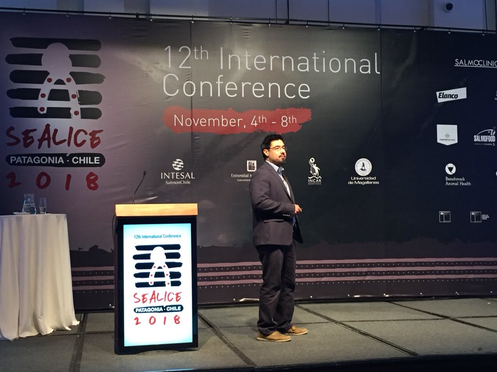 “Genetics and Molecular Session” ha concluido. En esta XII versión del Sealice. Los expositores incluyeron: Daniel Guidi (Reino Unido), Ross Houston (Reino Unido) y José Yáñez (Chile). <a href="/sealice2018/">Sealice2018</a> #sealice2018