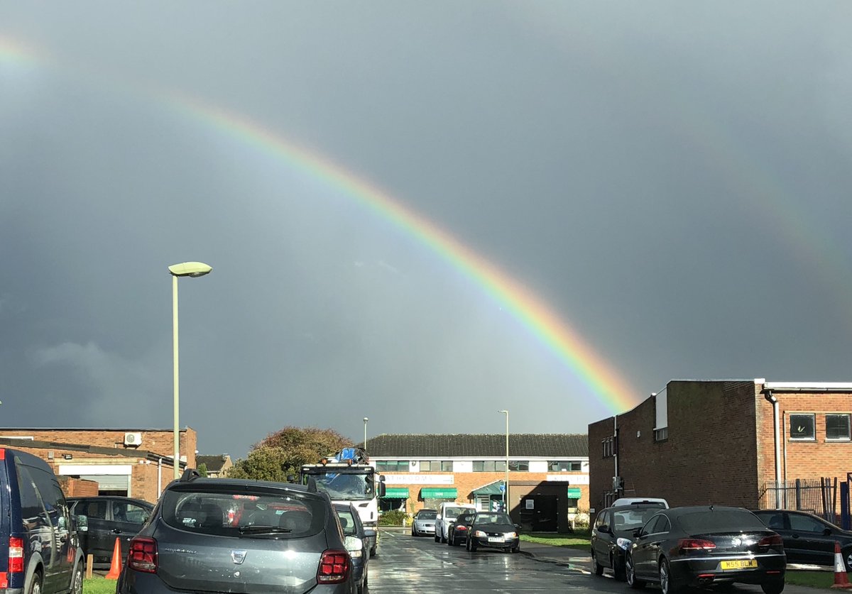 Morleys1929's tweet image. A bit like our office view today, we like to think that our installations inspire and brighten the lives of students even when the initial outlook is  dull! #classroomdesign #education #learningresourcecentres #inspirationallearning
