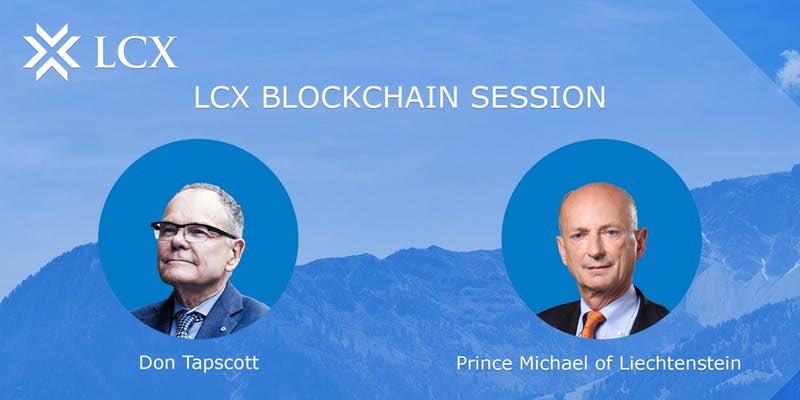 montymetzger's tweet photo. Inviting the whole #CryptoValley #CVSummit #CVSummit2018 community to a special @LCX #Blockchain Session with @dtapscott and Prince Michael of Liechtenstein
https://t.co/7Q3RYfzw8h https://t.co/e85ziVXcs2