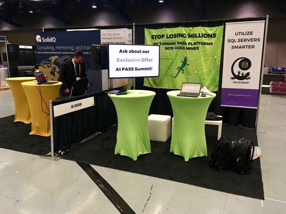 SQLgovernor's tweet image. Want to know what is the next level of #SQLServer optimization? Come to #SQLgovernor booth at #PASSSummit to find out! We are ready 😎👋🏼