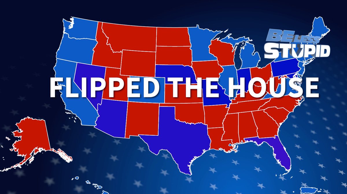 factboxtv's tweet photo. NEW EPISODE:
“Democrats Flip The House; Will Neuter Trump's Horrific Agenda; Provide Oversight. Investigate. Hold Hearings. Issue Subpoenas. Get Trump’s Taxes”  *THAT'S* a blue wave.
https://t.co/bwl9Uw5sZI https://t.co/C6AGNh0Ue8