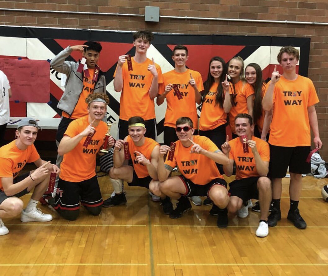 MTHSports's tweet photo. Congratulations to Team America for winning first place and Tr3y Way for receiving second place at MTHS Macho Volleyball. They will both be competing in district finals against Edmonds Woodway, Meadowdale, Lynwood and Scriber @ MTHS at 7 TODAY 11/7. https://t.co/MQQ6mi9HzA