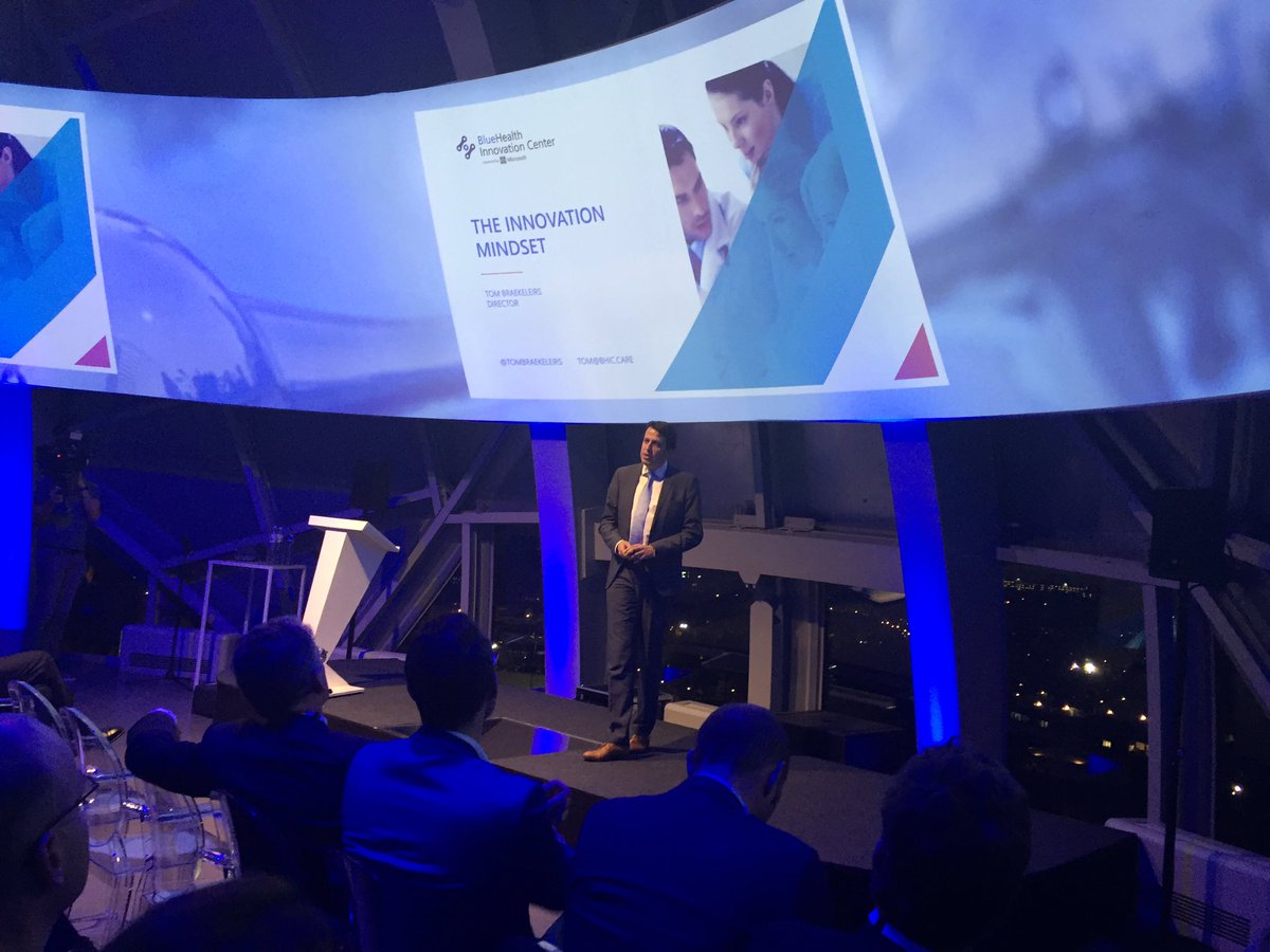 bhiccare's tweet photo. GoGo @TomBraekeleirs. Keynote @bhiccare during celebration 60 years Roche Diagnostics Belgium. #RDB60 #InnovationMindset https://t.co/TKfFY22bug