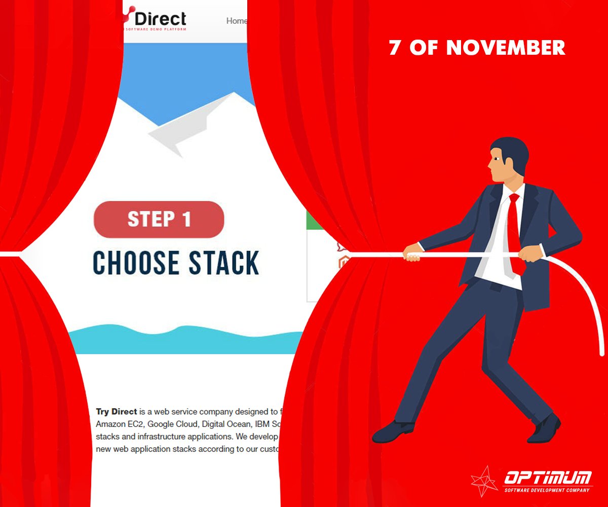 OptimumWeb_com's tweet image. It’s an exciting time at Optimum-Web! Today we've launched a new pilot project! Meet @TryDirect - Optimum-Web’s project built for enabling easy deployment of Ready-Made Applications on Multiple Clouds!