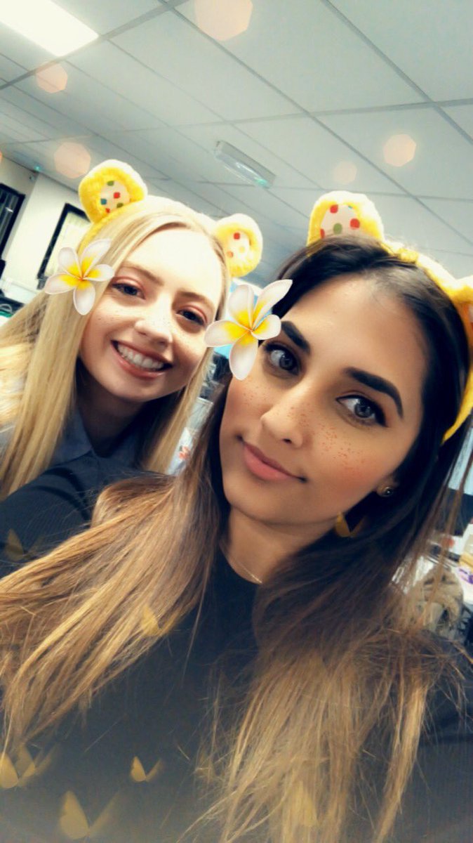 embracing our inner pudsey for children in need ❤️ #U2DreamTeam