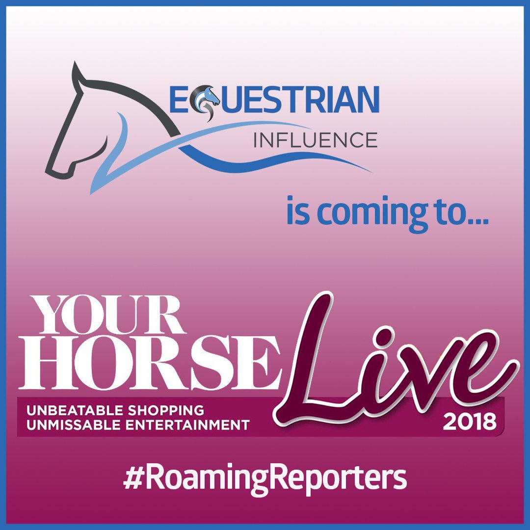 EquiBusiness's tweet photo. Team EB will soon be on the road - making the first trip under the Equestrian Influence hat! Weโre visiting the very popular @YourHorseLive to chat with exhibitors and visitors alike - stop for a selfie in our new frame if you see us!
#YourHorseLive #EquestrianInfluence https://t.co/kBreM45Xjb