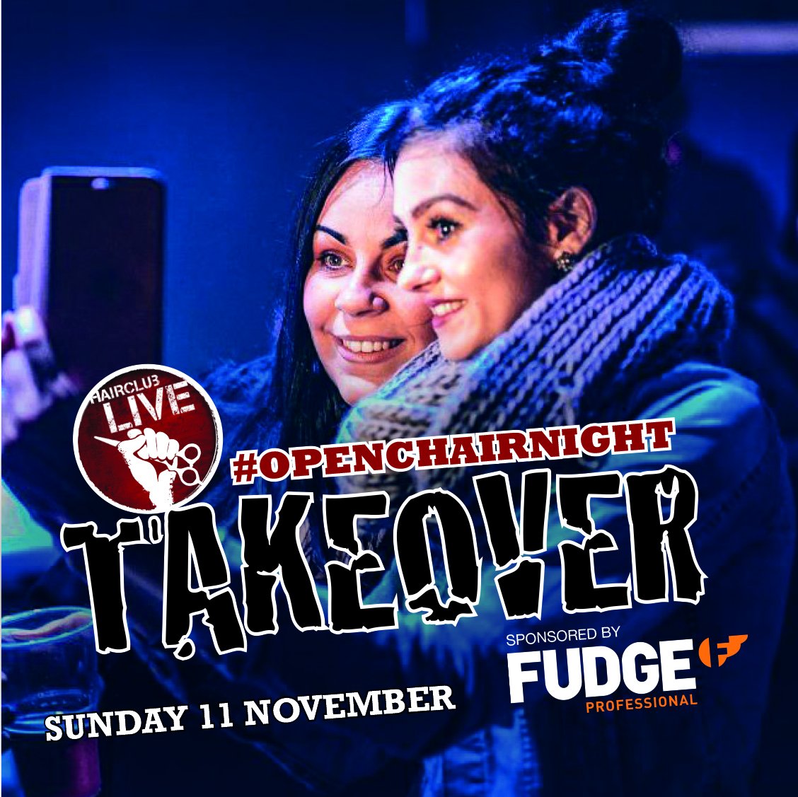 HairClubLive's tweet photo. LAST FEW PERFORMER SLOTS! Grab a model and join us on Sunday for #OpenChairNight. Email molly@hairclublive.com to book your stage time now.
https://t.co/CbDxOxb4cg https://t.co/XPtBTW8htq