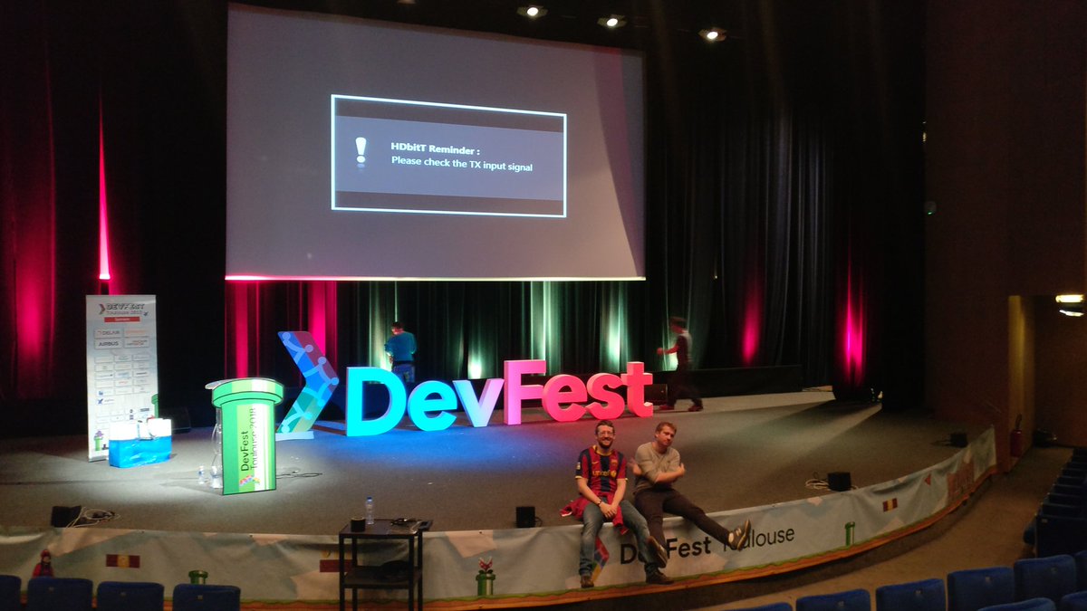 DevFestToulouse's tweet photo. Ça envoie du très lourd cette année ! #DevFestToulouse https://t.co/vd9iPMFHpH