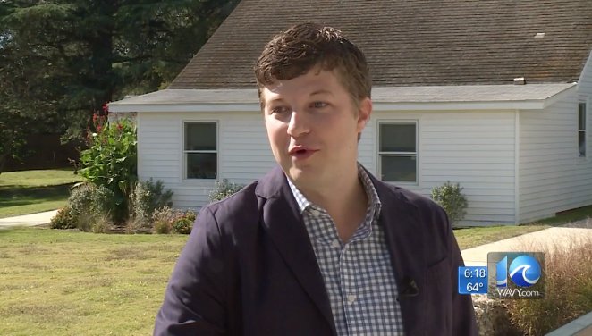 VIMS_News's tweet photo. WATCH: @VIMS_News's @DrDLoftis recently spoke with @WAVY_News about #TideWatch - informing coastal #Virginia residents with 36-hour predictions to help prepare for flooding events. https://t.co/BaIwEykgLE #ChesapeakeBay #Norfolk #VirginiaBeach #EasternShoreVA https://t.co/rYTxSy3BKO