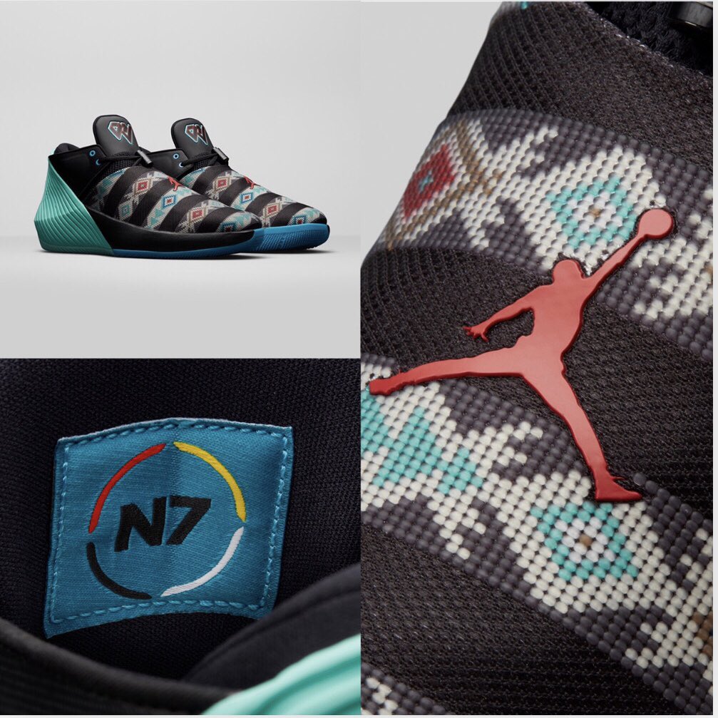 russell westbrook native american shoes 