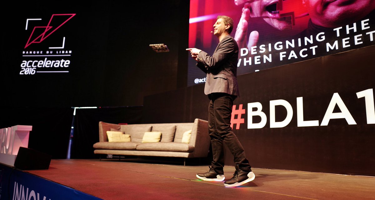 activrightbrain's tweet photo. Looking forward to a first glimpse of the new #Hover2 #AI Drone on Nov 14! Loved MkI - a brilliant example of the future of intelligent personal assistants (as demoed here on stage at @BDLaccelerate in Beirut)... #Drone #IoT #Tech #Innovation #HoveringSoon https://t.co/cxvLb9AgbE