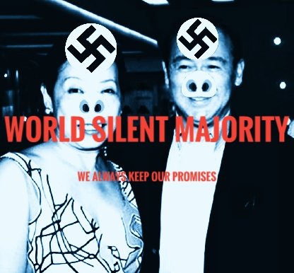 EnforcerWsm's tweet photo. @teddyboylocsin Know this. We will put yet another swastika on your face. https://t.co/aTjPKvCuBR