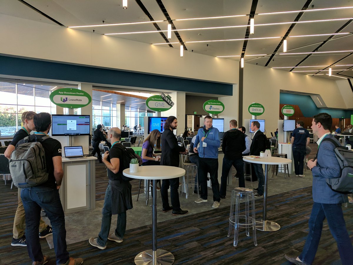 IntuitDev's tweet photo. What a fantastic event. Thanks to all the developers that made it to #QBConnect. It was truly a pleasure to have you! #AppShowdown https://t.co/SlMB0PKoID