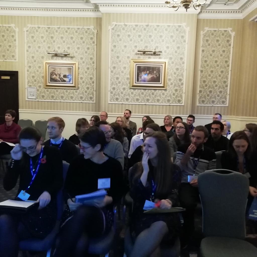Oxfordwolf's tweet photo. Thank you to all that came to hear me talk about my move from development services to fundraising at @CASE_Europe #DevServ18 this afternoon. https://t.co/jtWoDPHDCf
