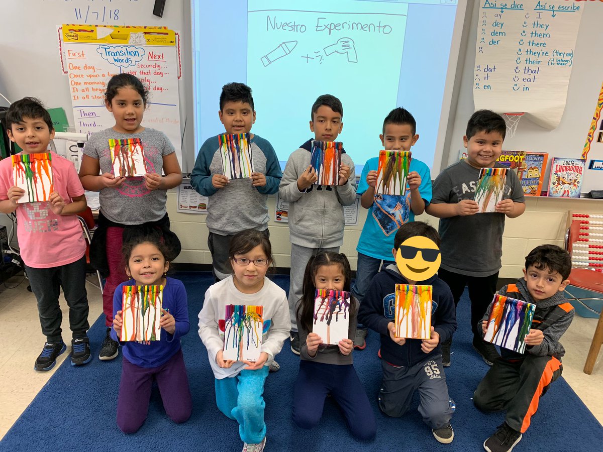 Students explored how they could change the state of matter of a crayon <a href="/D45North/">North School</a>