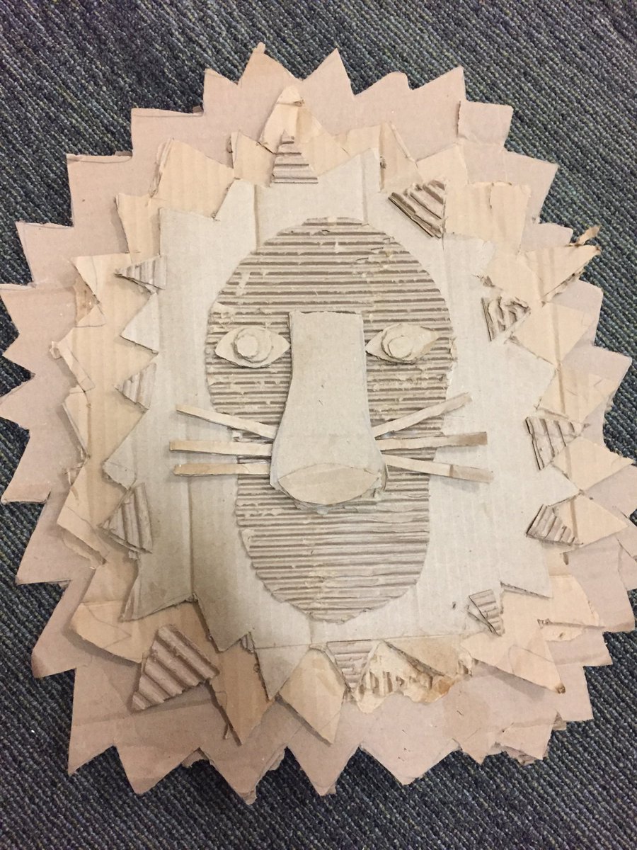 lkowalsk2's tweet photo. Cardboard Relief Sculpture https://t.co/dmDrJ943WZ