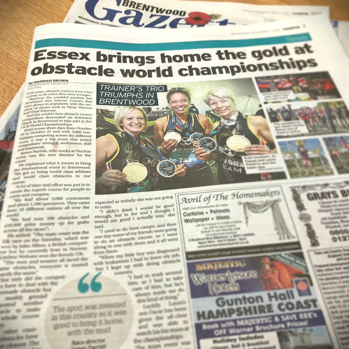 The Nuclear Races (@thenuclearraces) on Twitter photo Thank you for sharing our <a href="/NukWildForest/">Nuclear Wild Forest</a> Team’s epic GOLD #lovemud achievements on our Nuclear home soil at the @OCRChampionship a few weekends ago 🥇#news #essex Thank you for sharing our <a href="/NukWildForest/">Nuclear Wild Forest</a> Team’s epic GOLD #lovemud achievements on our Nuclear home soil at the @OCRChampionship a few weekends ago 🥇#news #essex