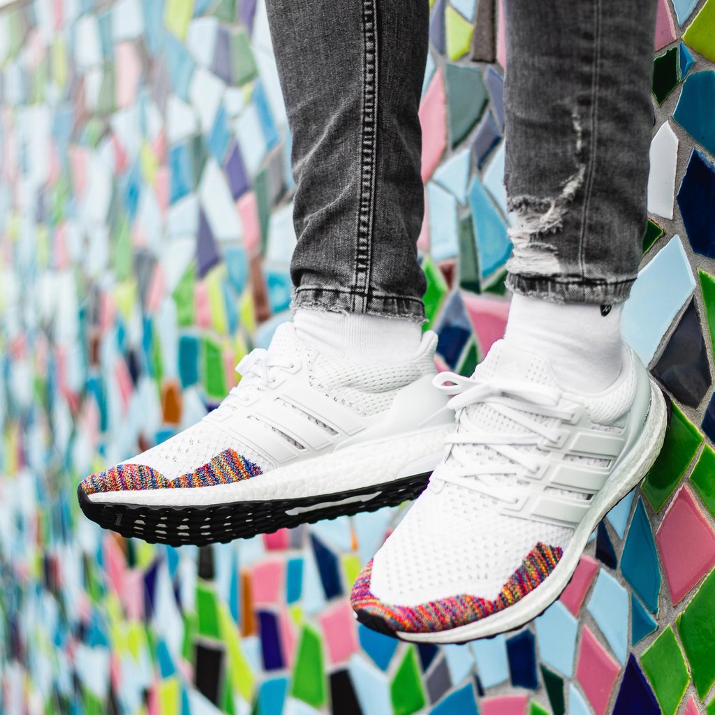 ultra boost ltd white multicolor