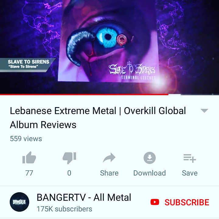 SirensTo's tweet image. Honored and humbled to be part of this awesome review!! Thank you @BangerFilms @metalcomedy!

#slavetosirens #Lebanesebands #Thrashmetal #Deathmetal #Metalmusic #bangertv #femalebands #Review #lebanon