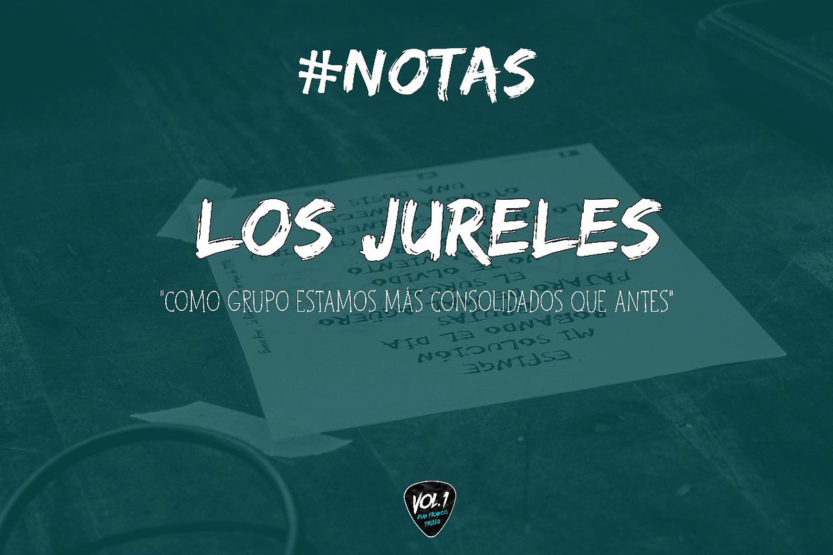 #NotaVol1 📝
Gian Franco Trillo estuvo charlando con #LosJureles en el marco de la grabación de su nuevo EP y muchas cosas más!
🖥️ Lee la nota completa ➡️ goo.gl/KE2kUq