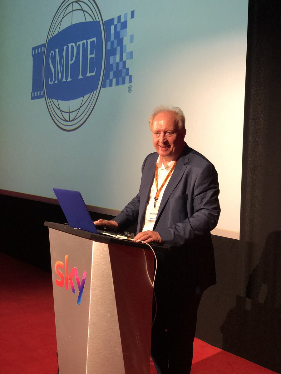 Shortly Simon Fell <a href="/thrunobulax/">Simon Fell</a> will be informing <a href="/smpteuk/">SMPTE UK Section</a> about his life and times in the TV industry #BLL