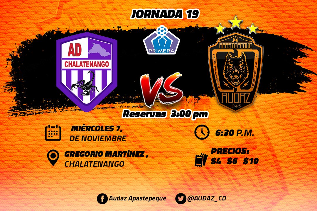 Hoy nos vamos hasta Chalatenango.

#VamosAUDAZ
