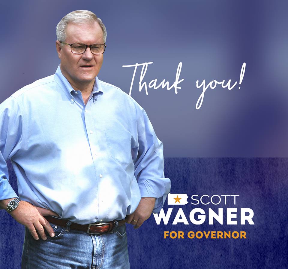 We are surely disappointed today, but to say that we are proud and thankful cannot be overstated. I want to thank you on behalf of my wife Tracy, my running mate Jeff Bartos and his wife Sheryl and on behalf of my team.