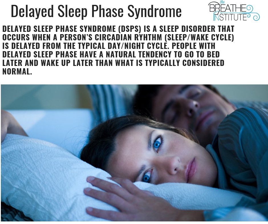 310_Breathe's tweet image. Sleepassociation.org

#Sleepdisorders #delayedsleepphasedisorder #Insomnia #Thebreatheinstitute #Wholehealth #Wholefamily