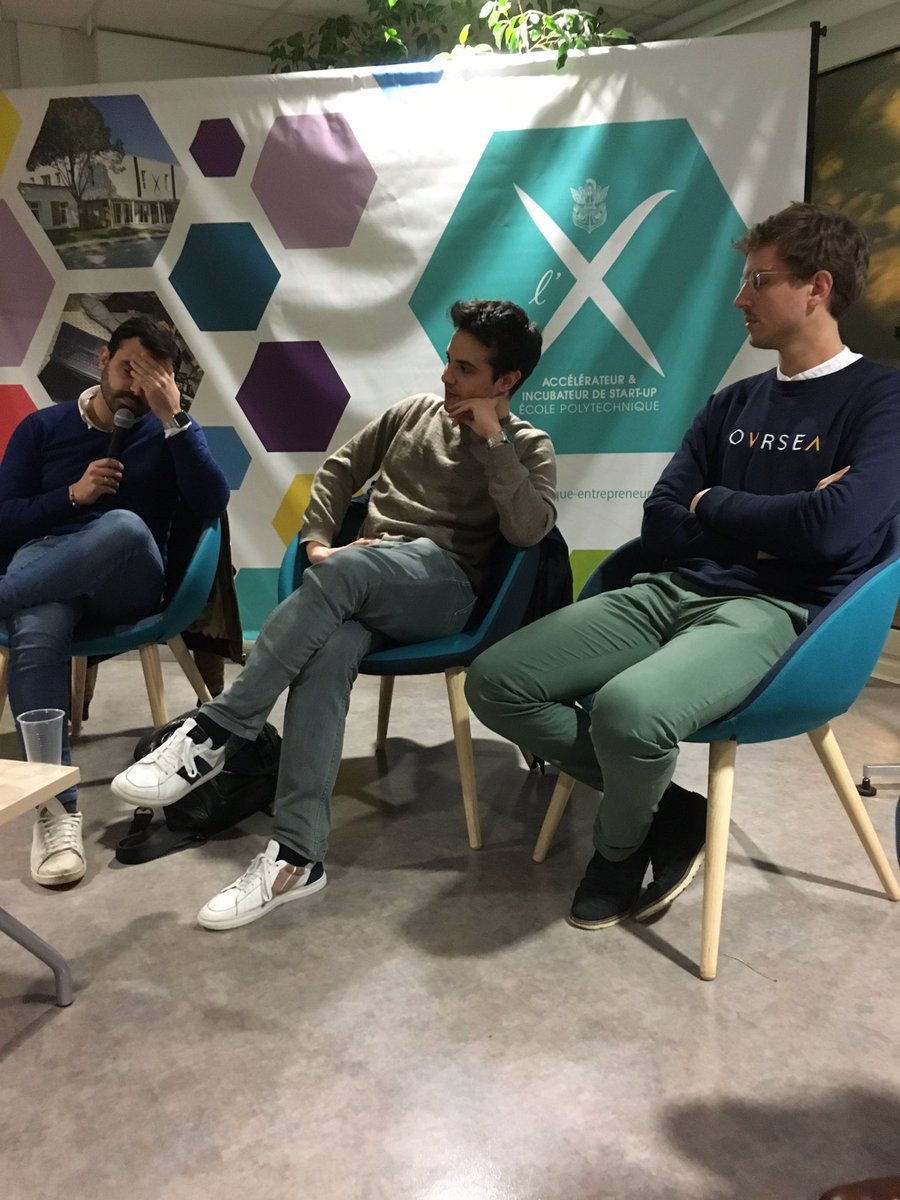 HECParisEnt's tweet photo. Retours sur les parcours des entrepreneurs X-HEC avec Arthur Barillas et Antoine Sauvage @Ovrsea_com , Olivier Lévy @Snapevent_fr et Thibault David de #veesion // #startup #innovation https://t.co/R2jzX91cNr
